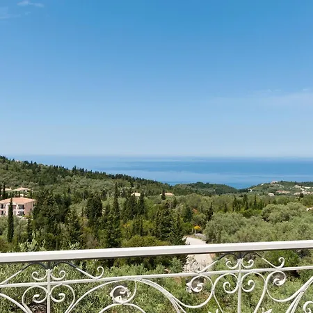فيلة Awesome Lefkada - 2 Bedrooms - Kamothias - Great Sea Views - Fantastic Pool Terrace Tsoukaládhes
