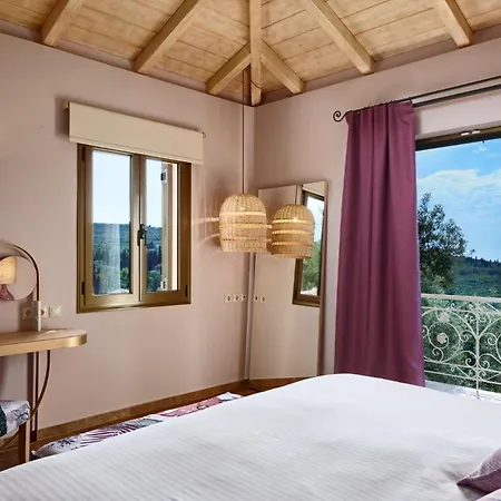 Villa Awesome Lefkada - 2 Bedrooms - Kamothias - Great Sea Views - Fantastic Pool Terrace Tsoukaládhes